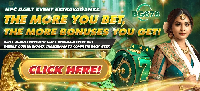 BG678 Game bonuses daily event reward promotional banner
