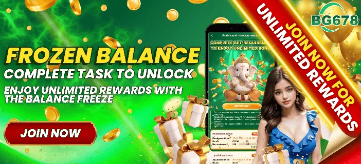 BG678 Game bonuses frozen balance task promotional banner